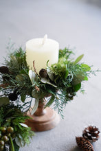 画像をギャラリービューアに読み込む, Candle wreath set (large)