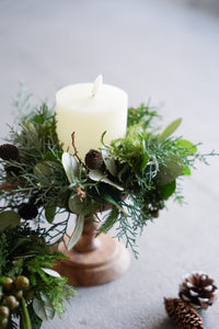 Candle wreath set (large)