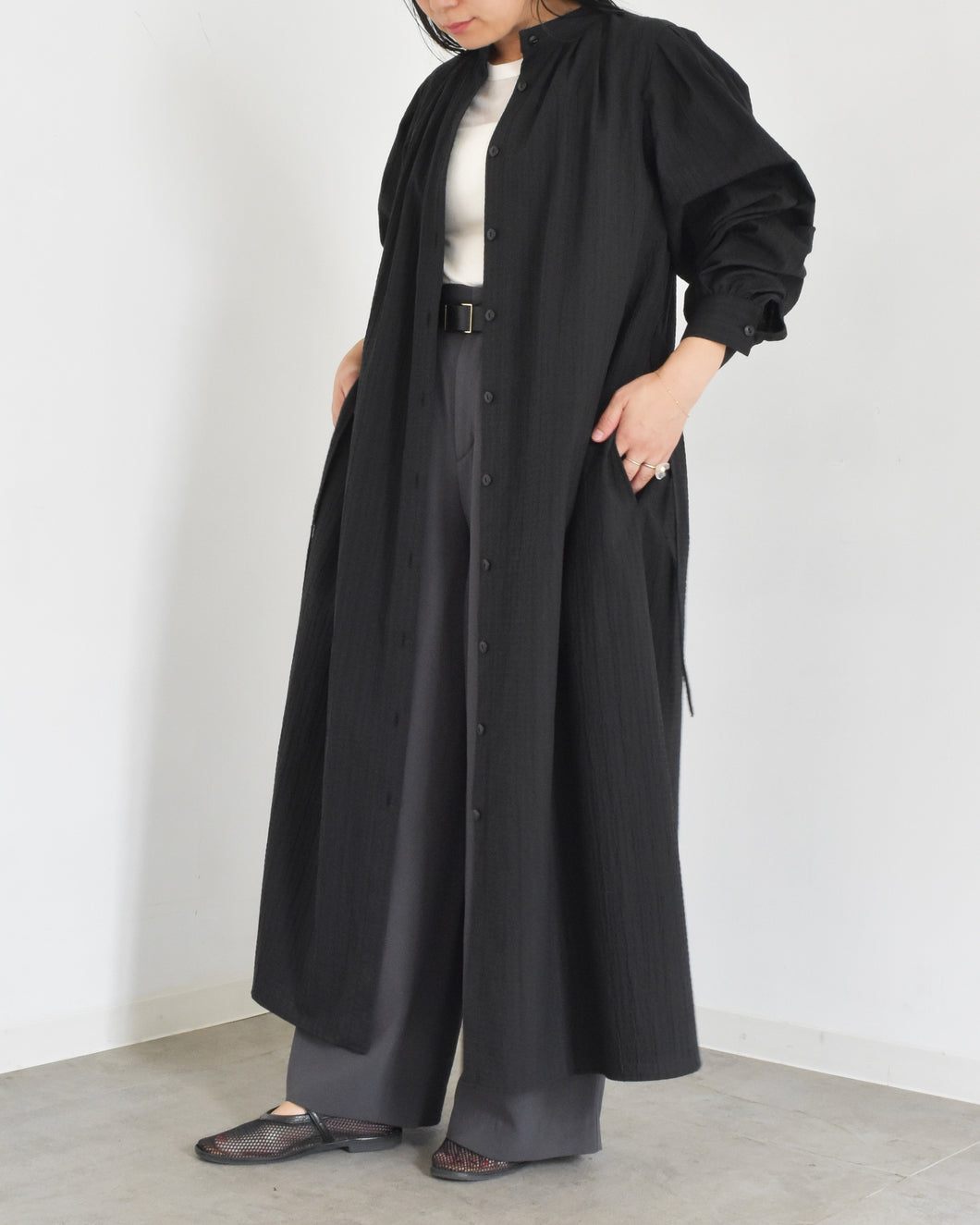 original tuck shirt one piece