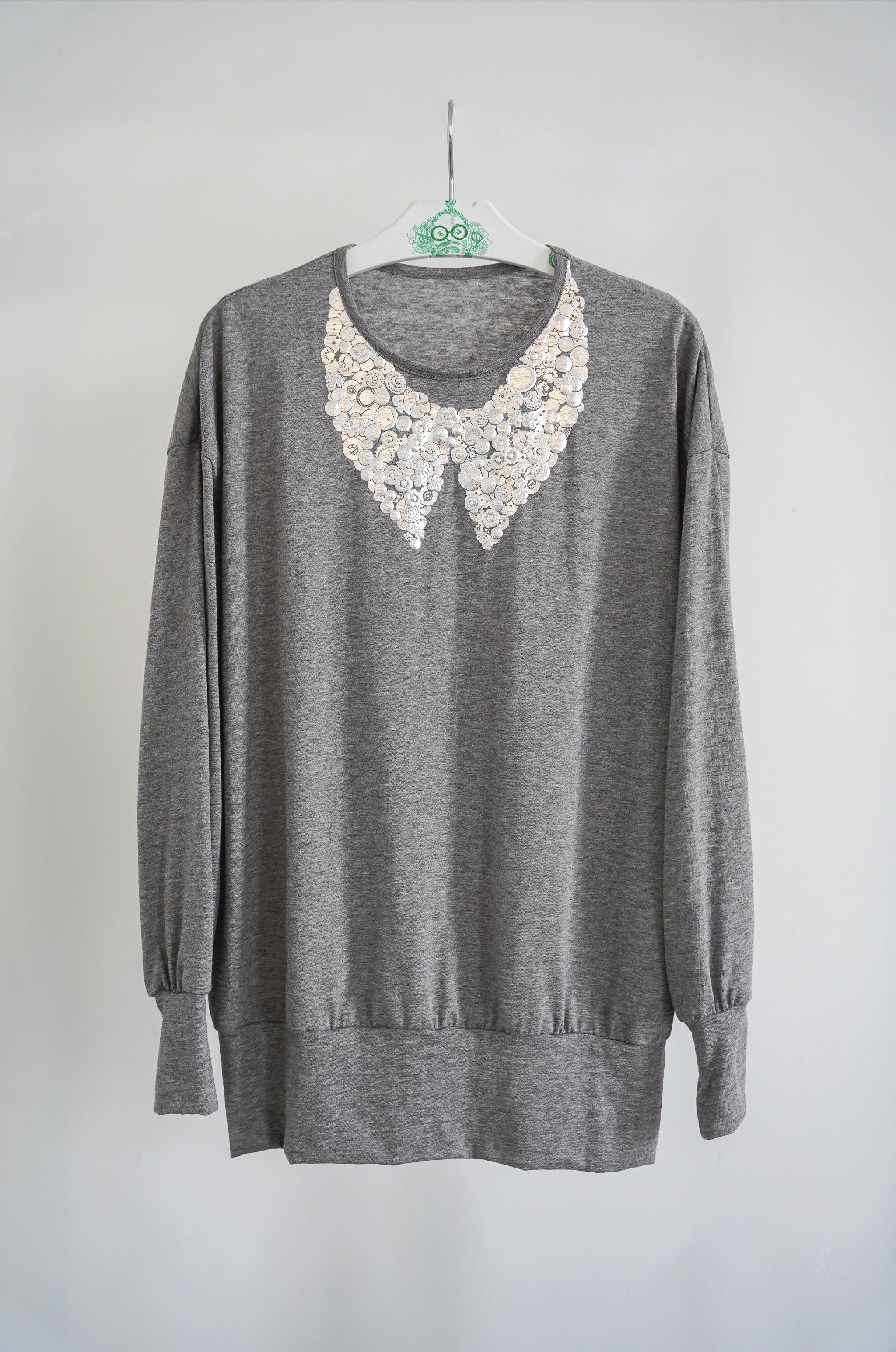 about button – about her. online
