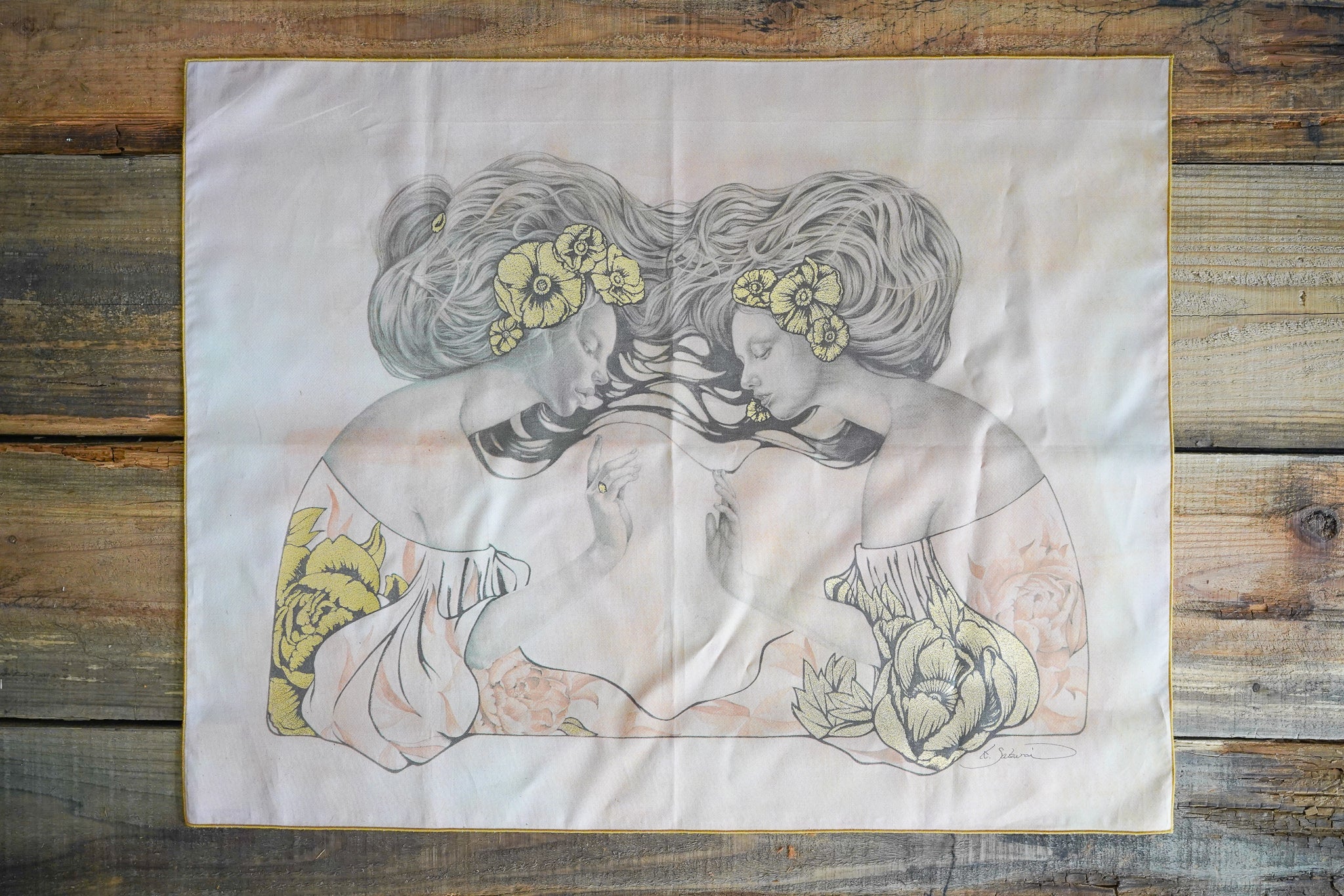 絵画 sara Sarah Caudle / サラカードル】”Windward Side